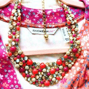 Free Dress-Kate Spade New York "Bashful Blossom" Bib Necklace + Free Dress